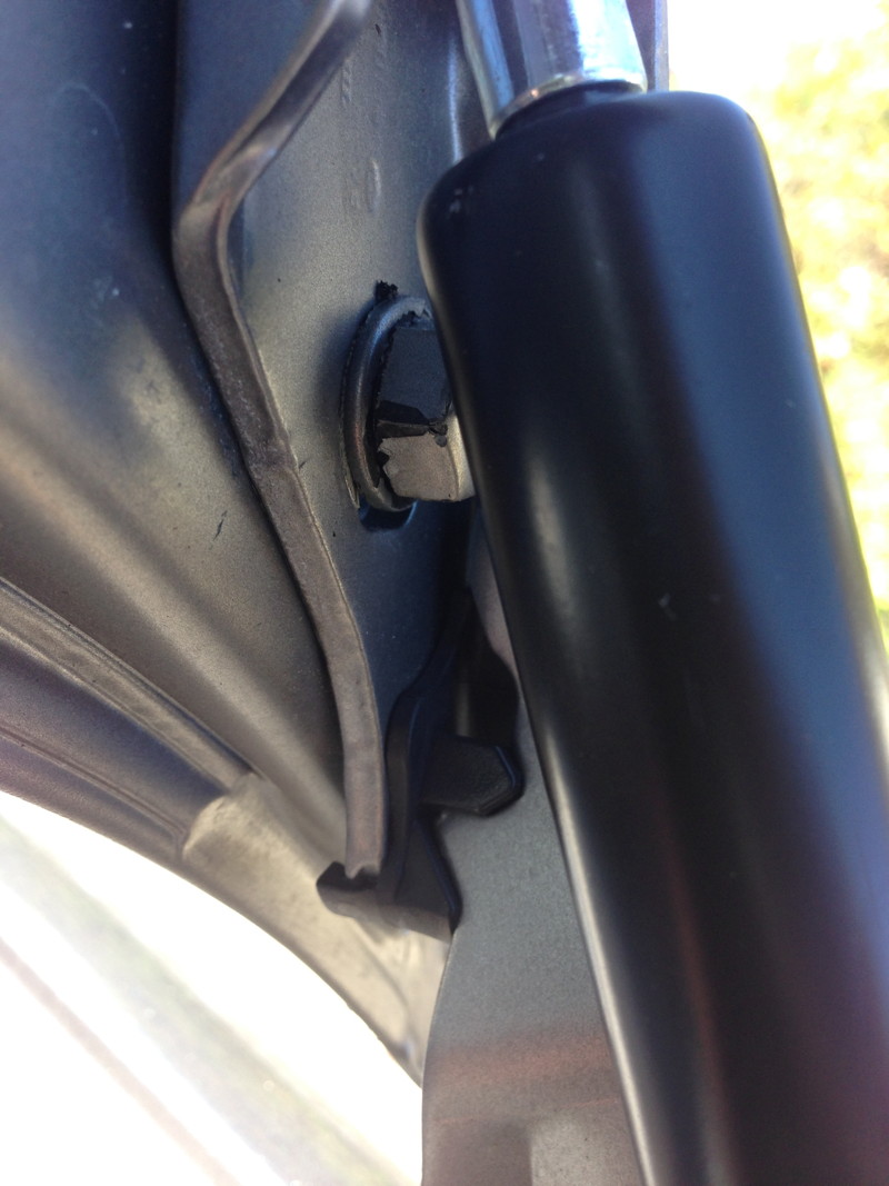 Gasfeder Cabrio-Heckdeckel tauschen