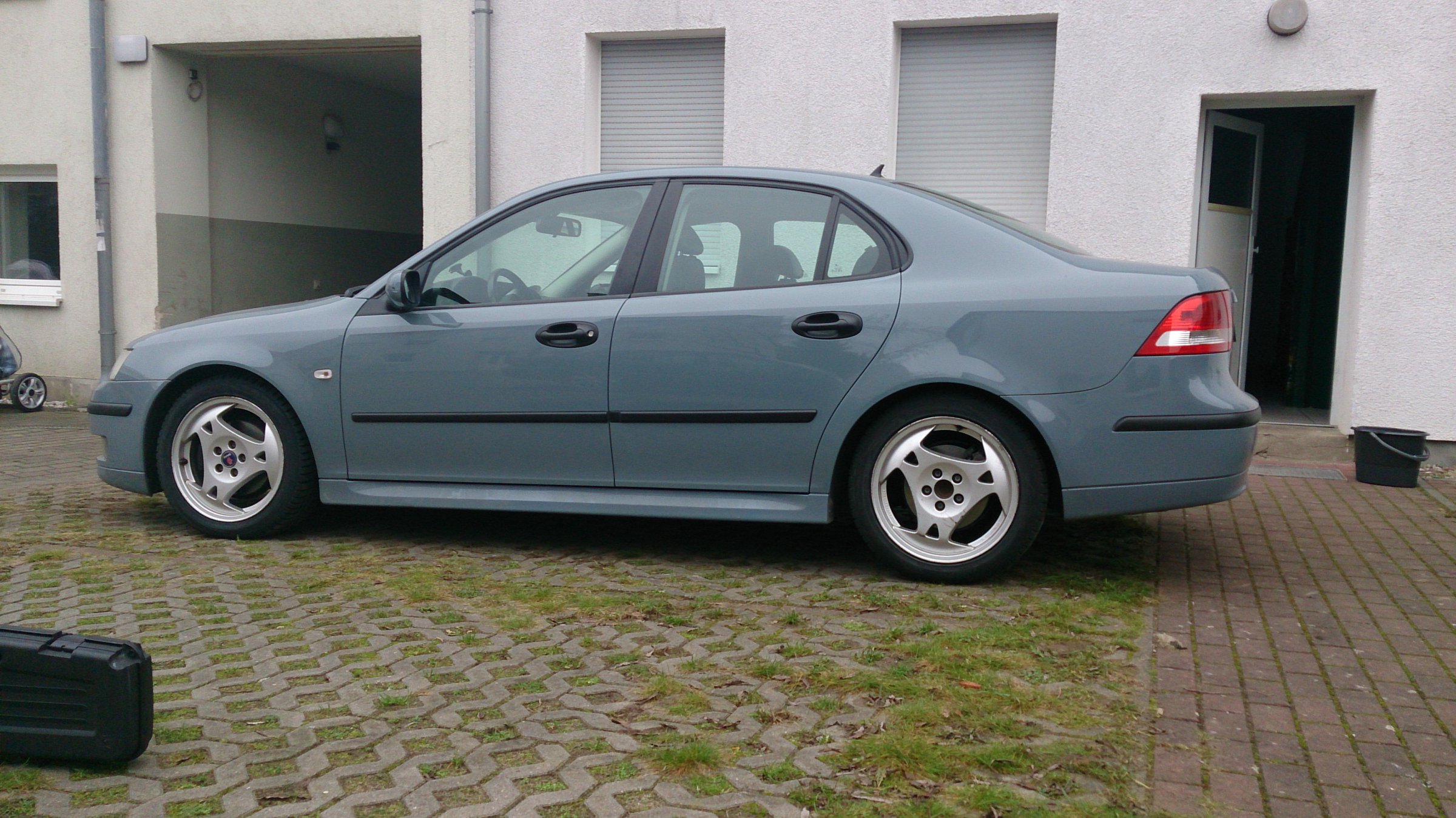Original Alu´s Saab 9-5 auf 9-3-II