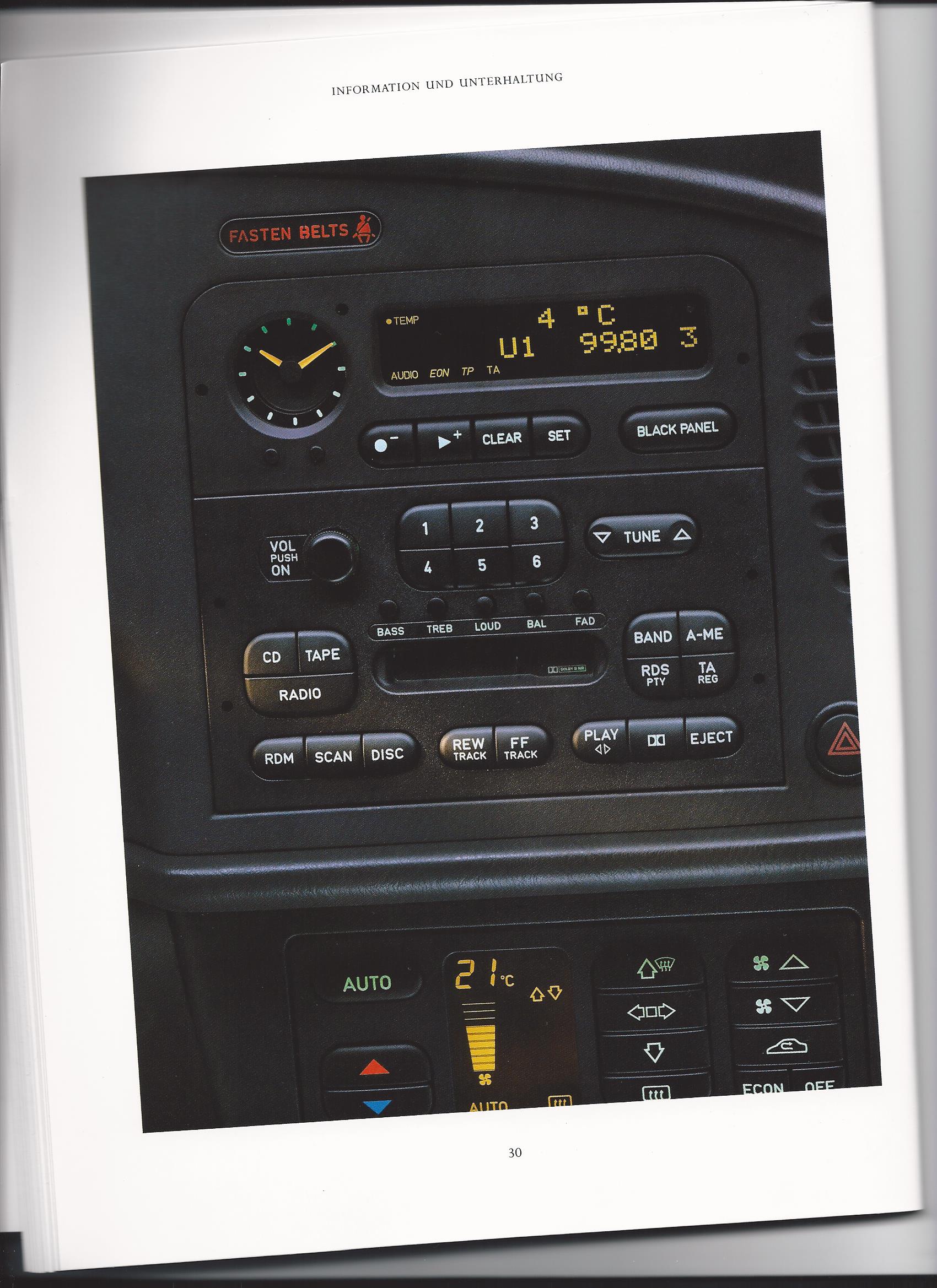 Original-Radio zum 94er 900 II