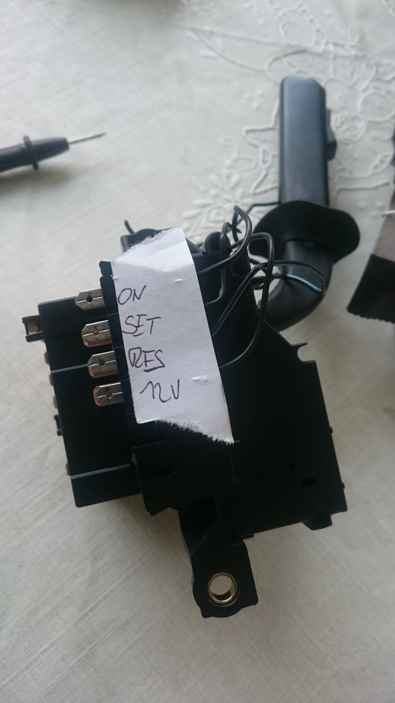 Tempomat Steckerbelegung und Reparatur