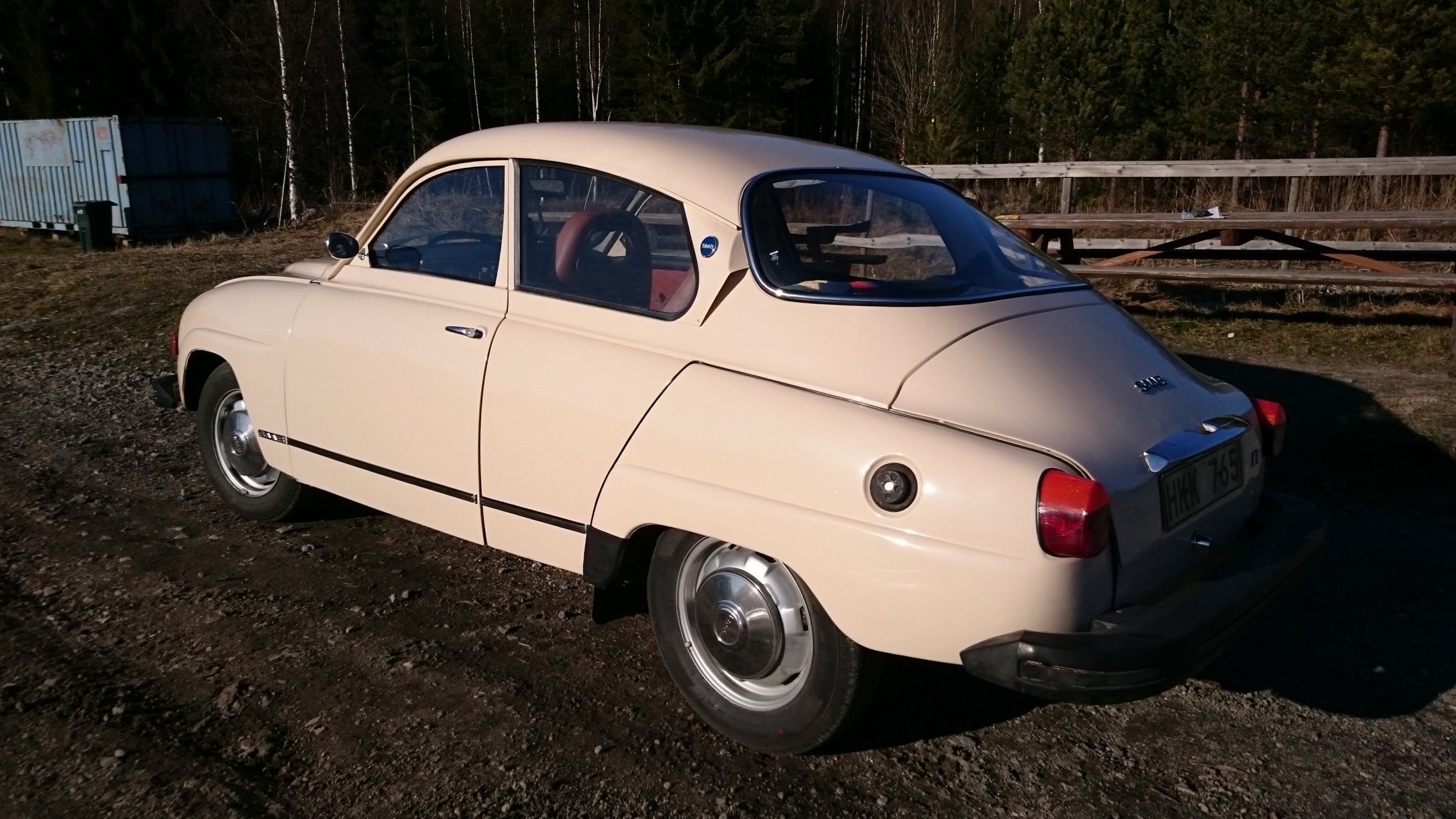 Saab 96 Technisches Datenblatt o.ä. gesucht