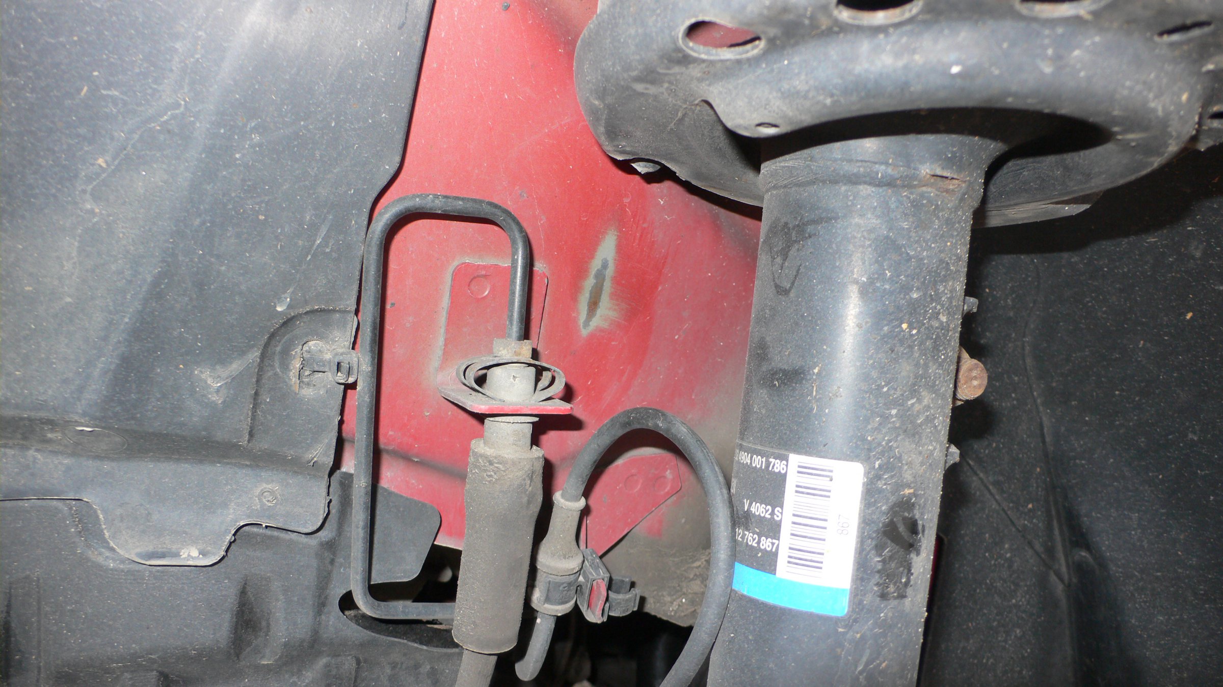 Kabel ABS Sensor scheuert vorne