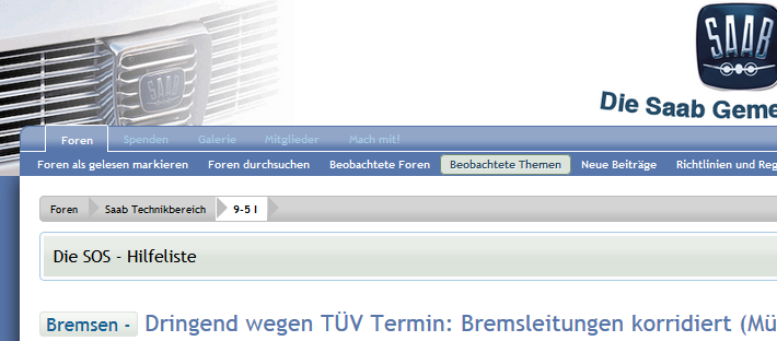 Dringend wegen TÜV Termin: Bremsleitungen korridiert (München)