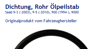 Öleinfüllrohr undicht am Flansch - Hinweise?