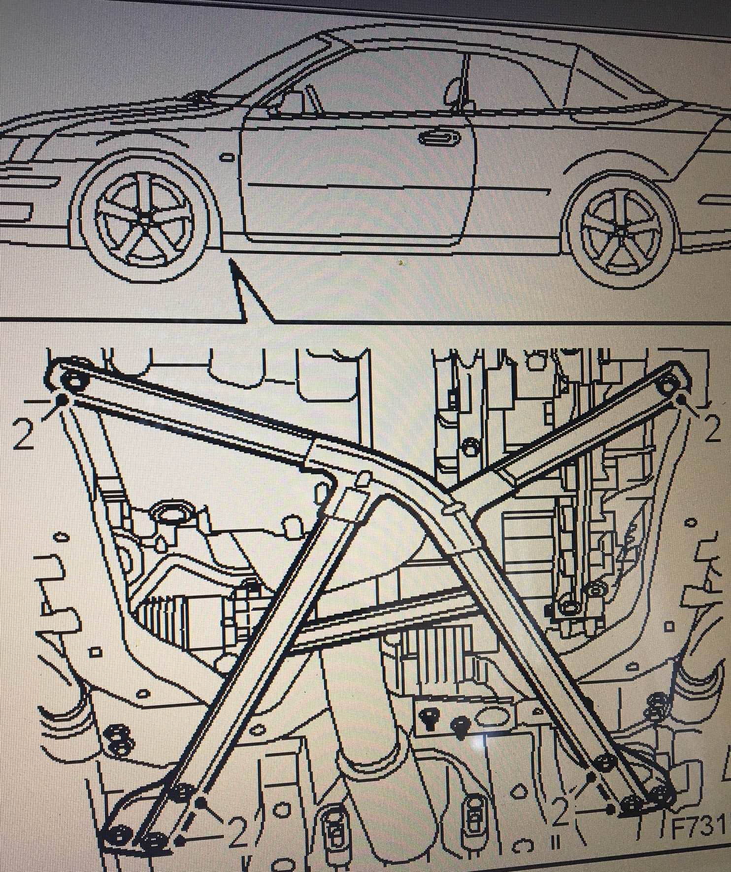 Fahrgestellverstärkung beim Cabrio