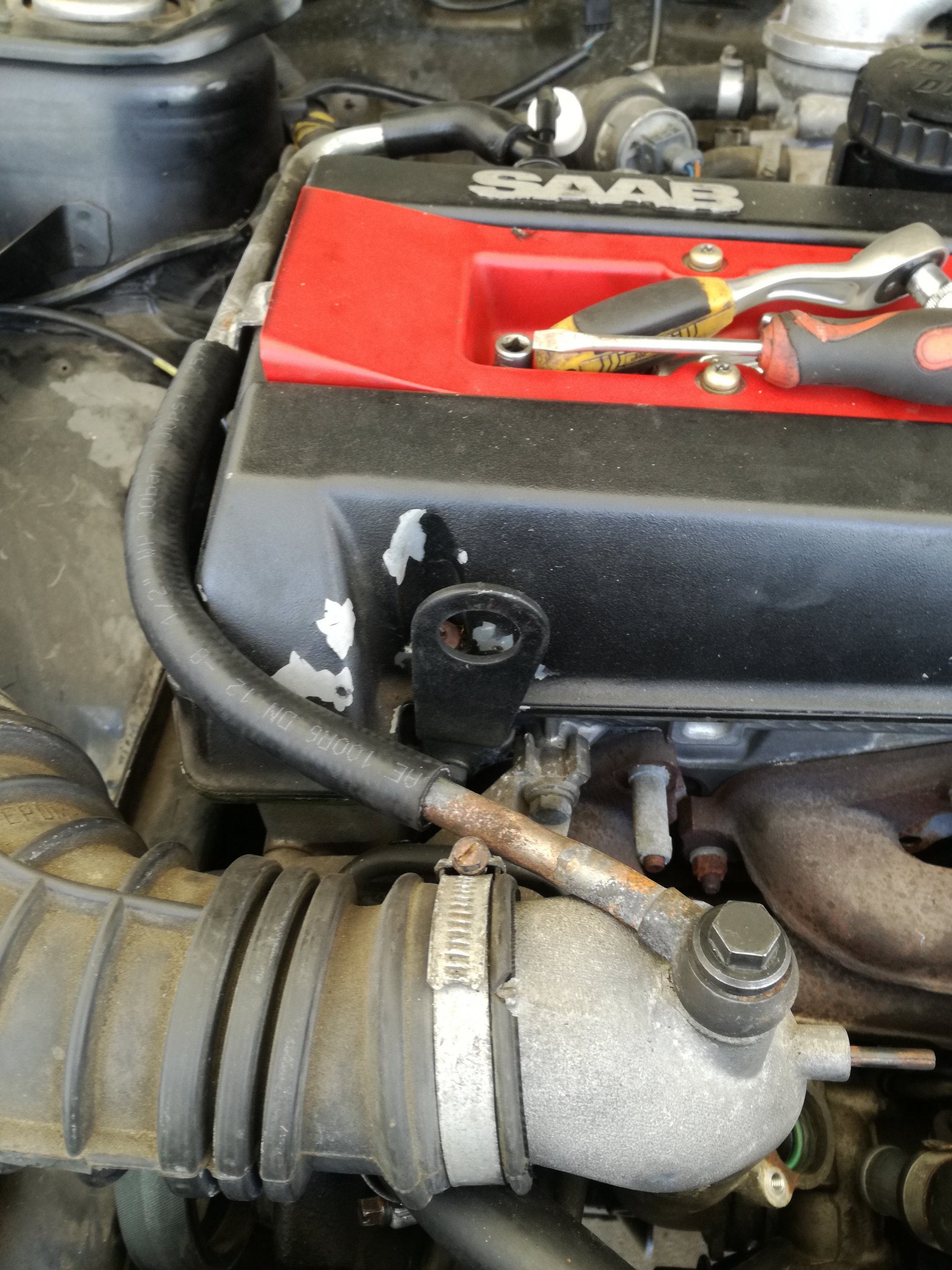 Umbau von T25 auf GT17 Lader im 900II