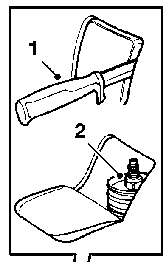 Stossdämpfer hinten tauschen (Cabrio)