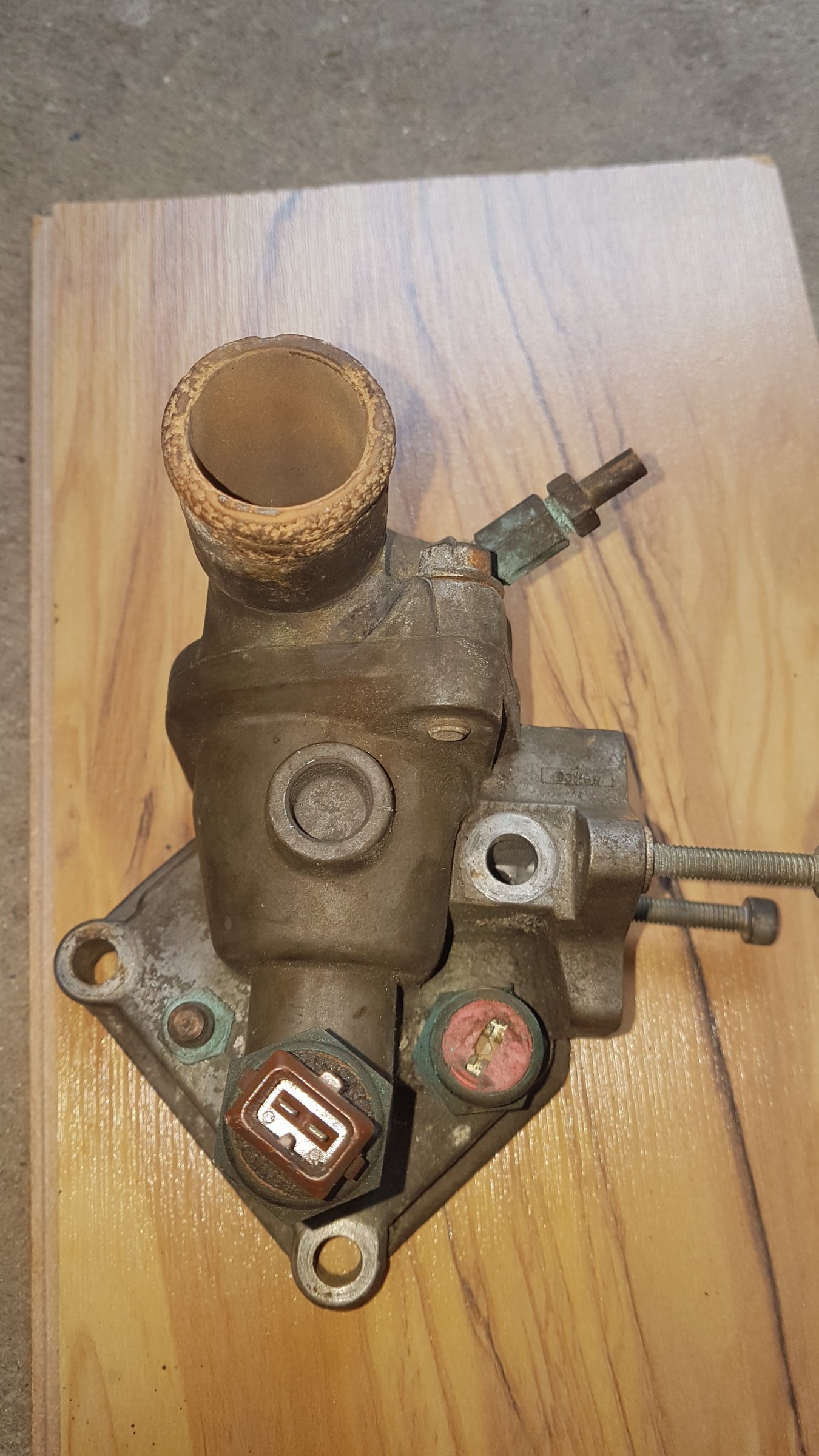 Umbau auf Wassergekühlten Turbolader (TB312 auf TE05)