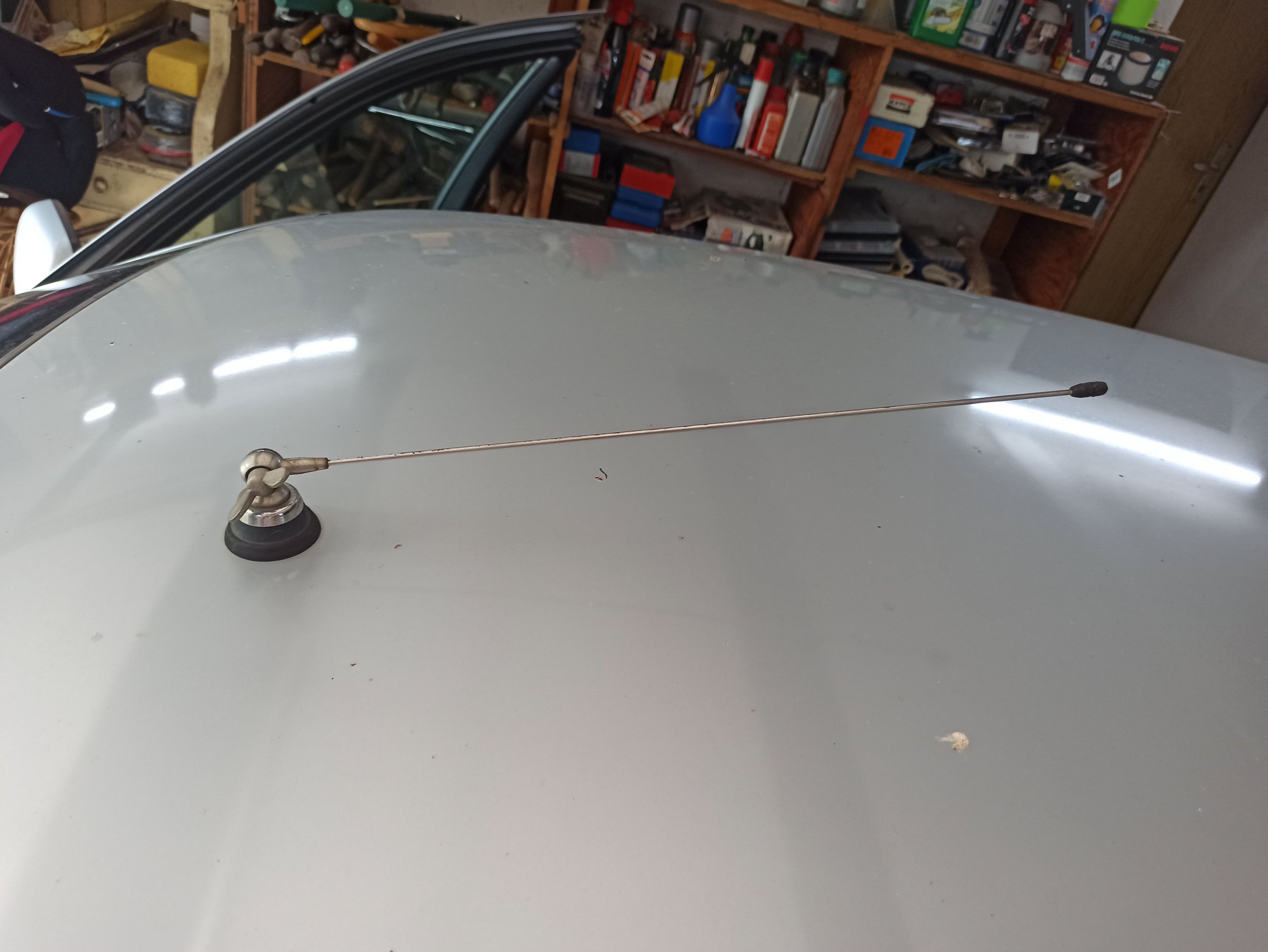 Demontage alte CB-Funkantenne