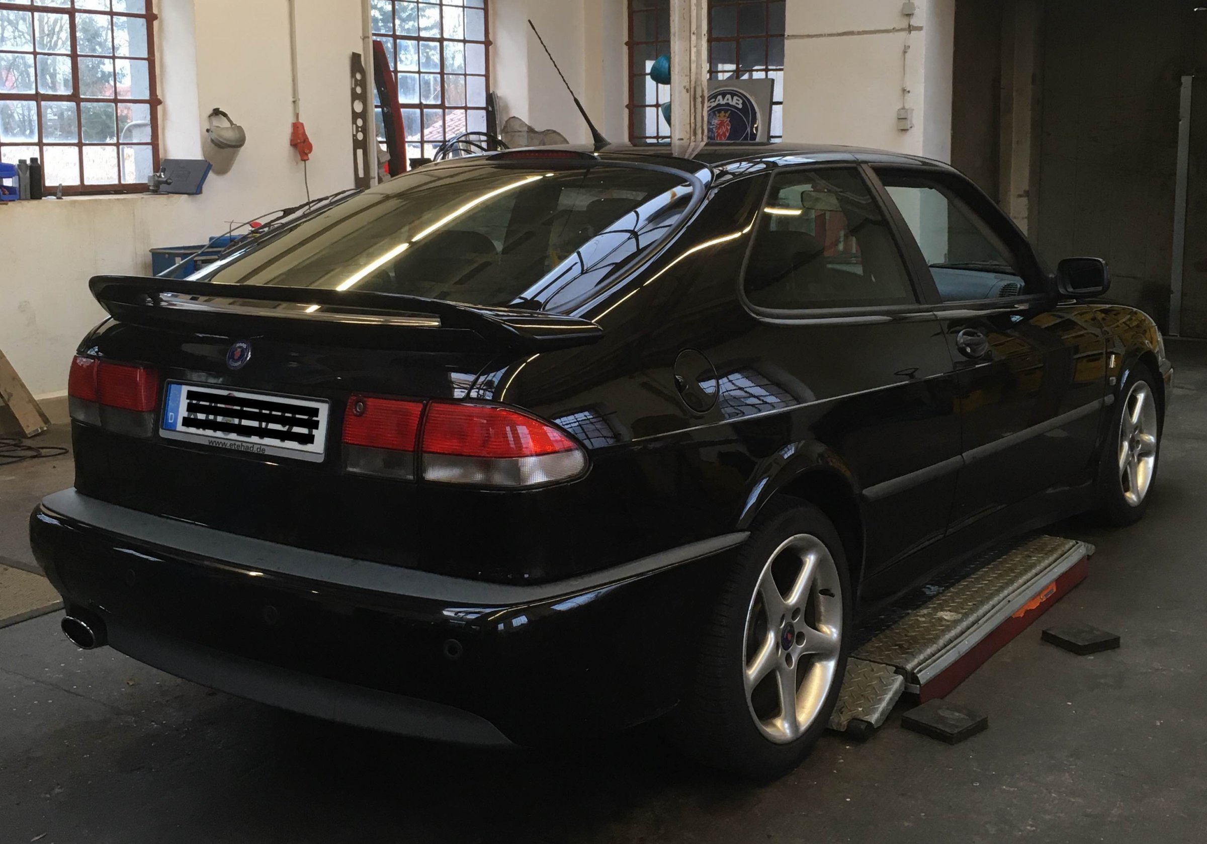 Endschalldämpfer 2003er Cabrio mit Viggen Optikpaket