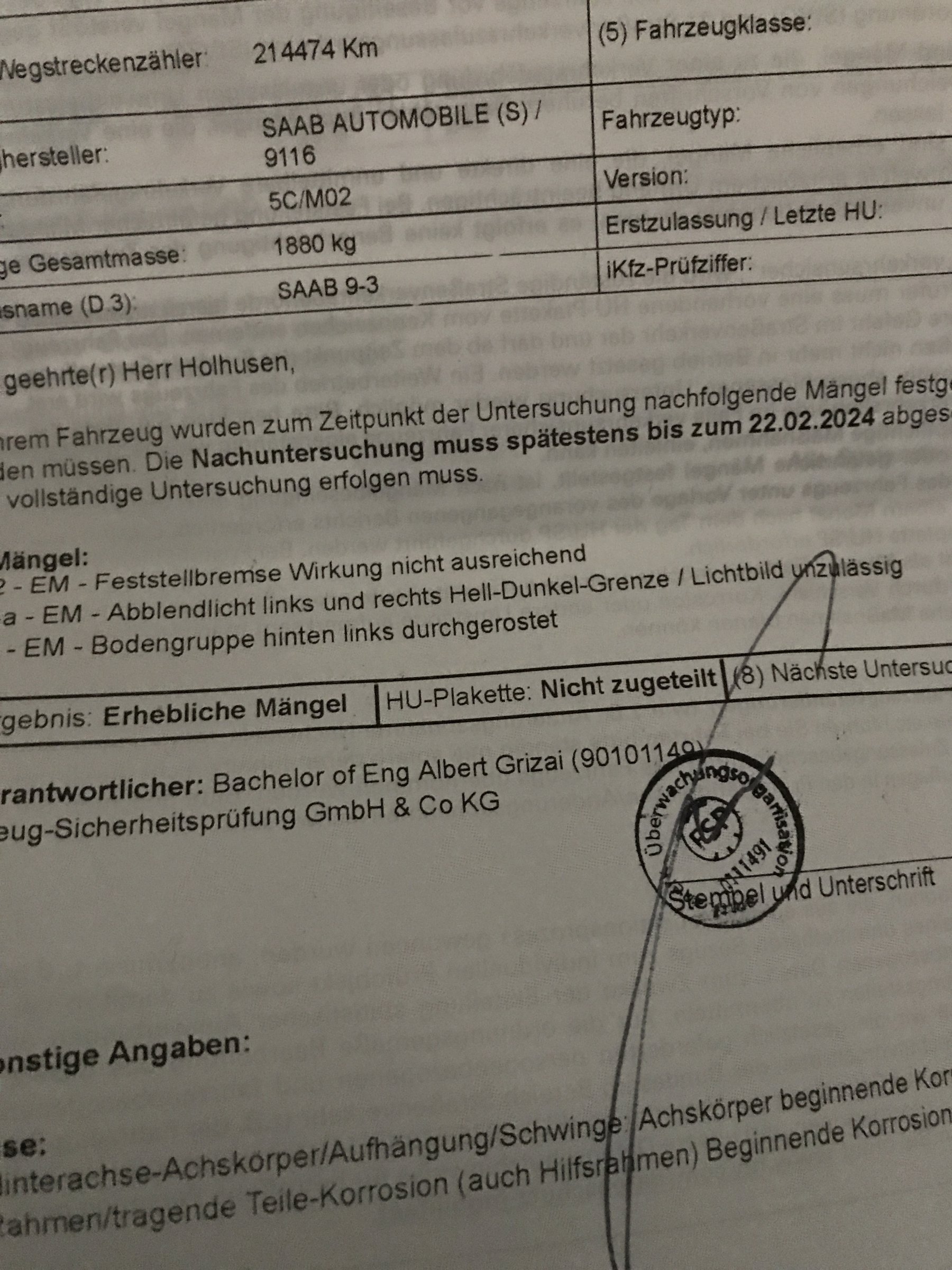 TÜV englischer Scheinwerfer rechts?