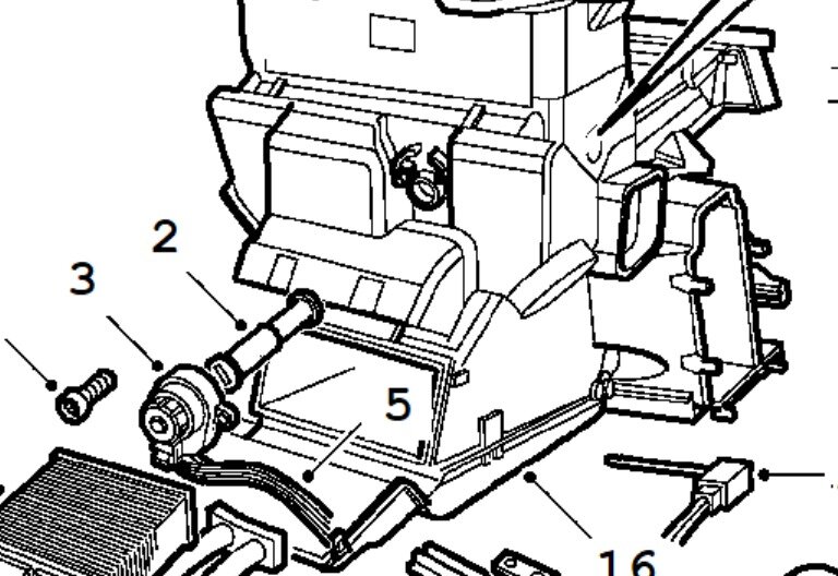 ACC, Gebläse verharrt in Defrost Stellung / max. Luftrom auf die Windschutzscheibe