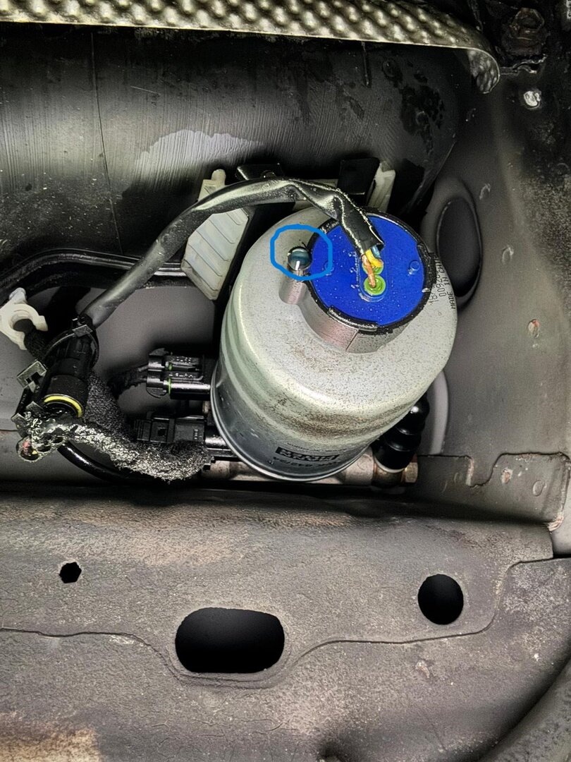 Kraftstofffilter tropft💧💧 (1.9 TiD)