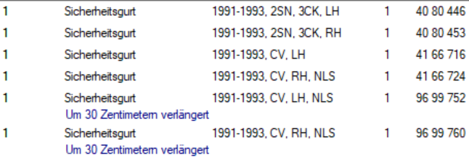 Neue Gurte im Cabrio 901CV mit/ ohne Airbag möglich?