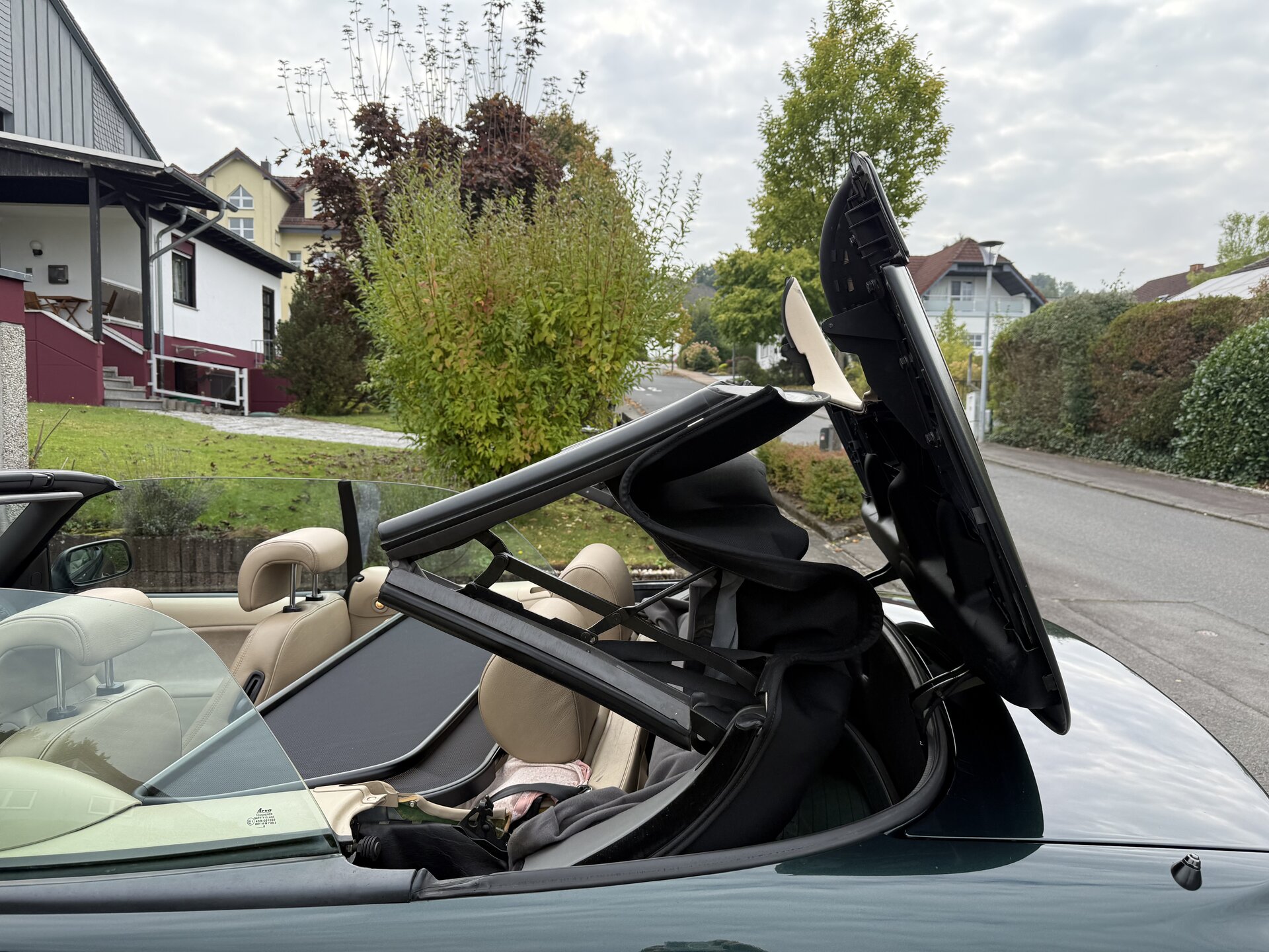 9-3 Verdeck zu steif geworden