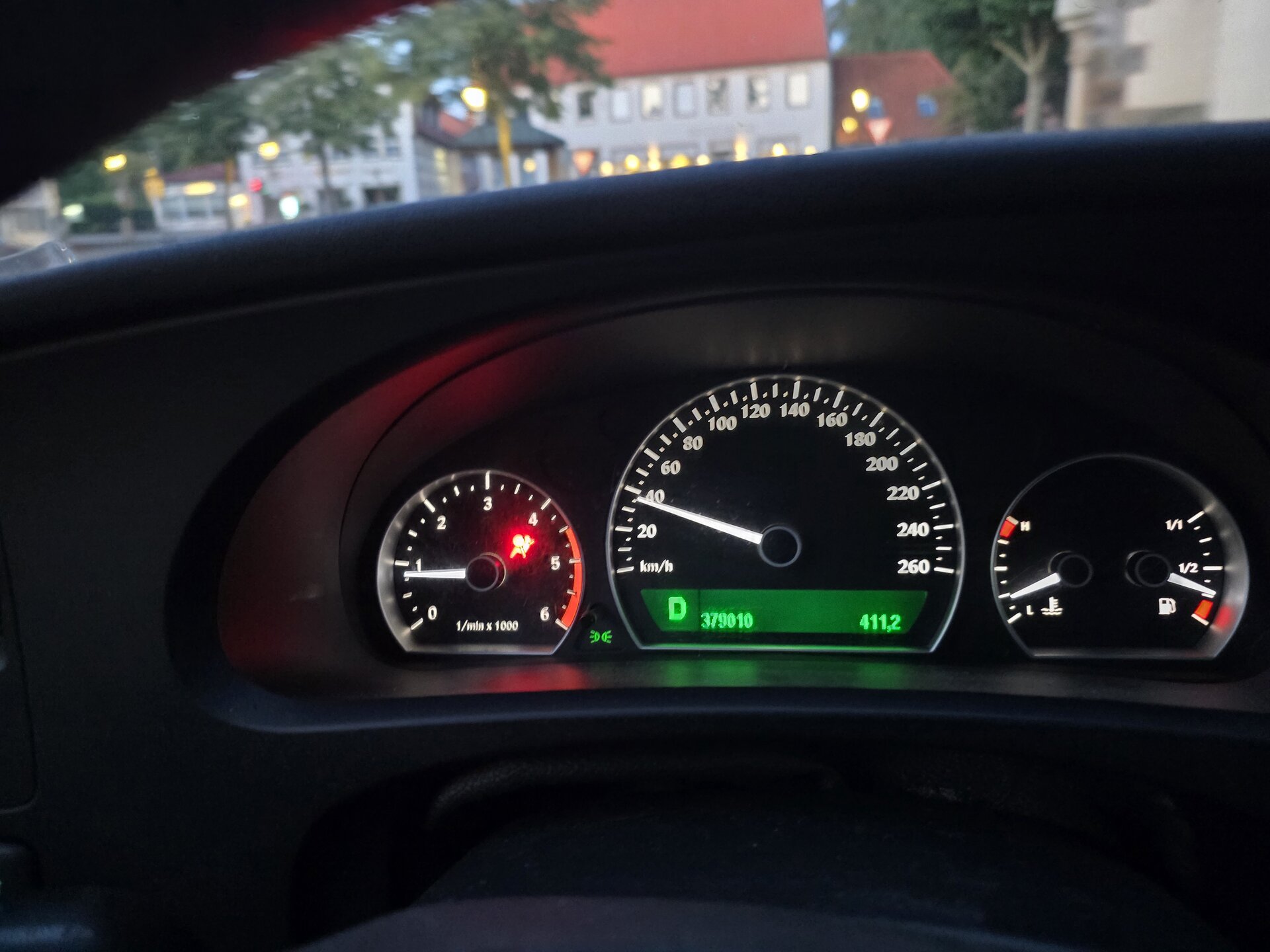 Saab 9-5 1.9 tdi Bj. 05 Tannenbaum an, dann wieder aus