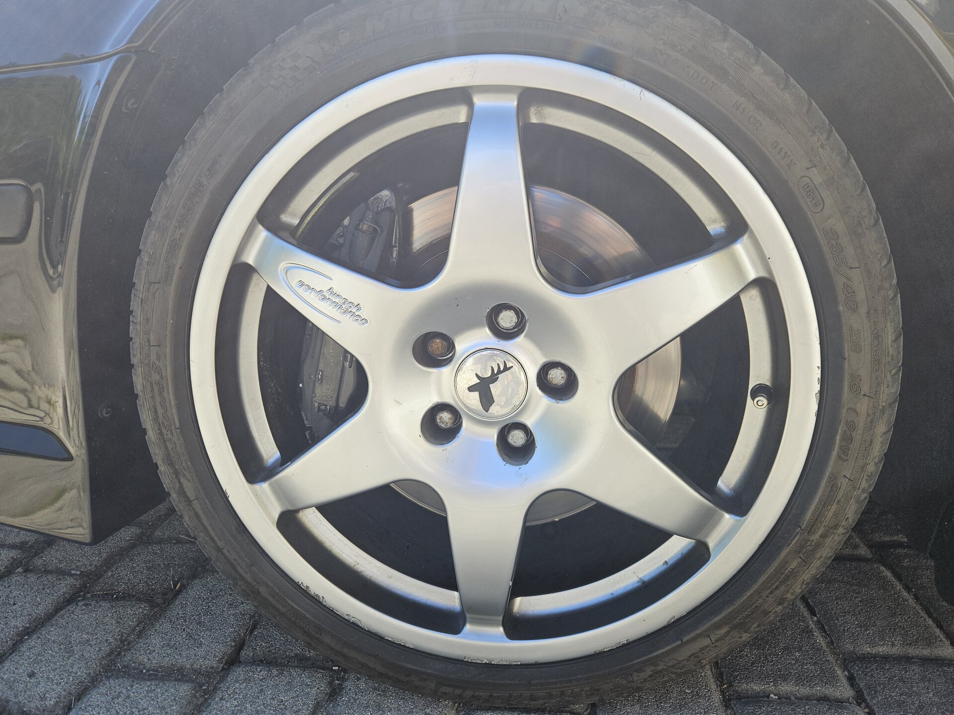 Hirsch 18" 6 Speichen Felgen richtig aufbereiten